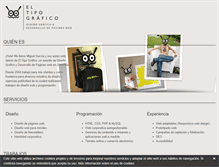 Tablet Screenshot of eltipografico.com